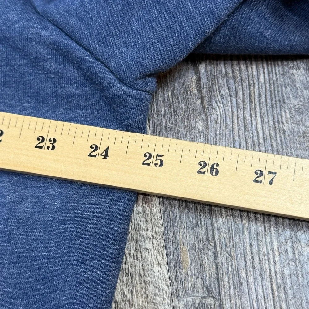 Orvis 1/4 Zip Pullover XL Blue Mock Neck Cotton Pullover‎ Sweatshirt Sweater
